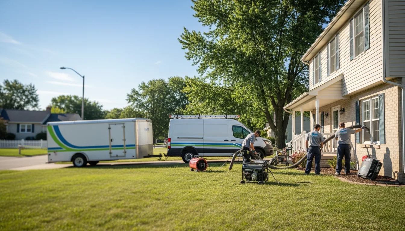 Flooded Basement Restoration And Cleanup With Repair in Dodge City, KS near me
